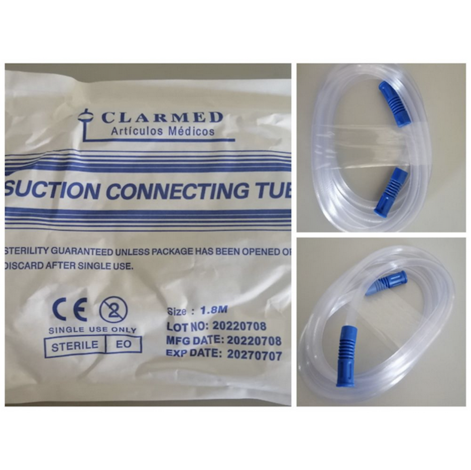 Tubos no conductivos para aspiración