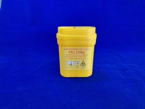 CAJA PLASTICA AMARILLA 200 CC