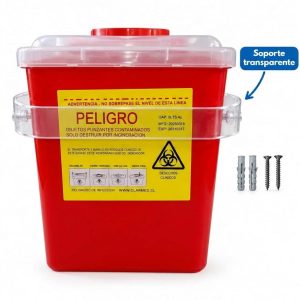 Soporte Acrílico para Caja Plástica