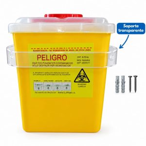Soporte Acrílico para Caja Plástica